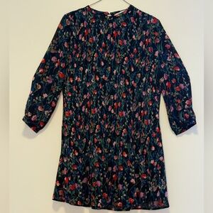 Zara Multicolor Patterned Dress